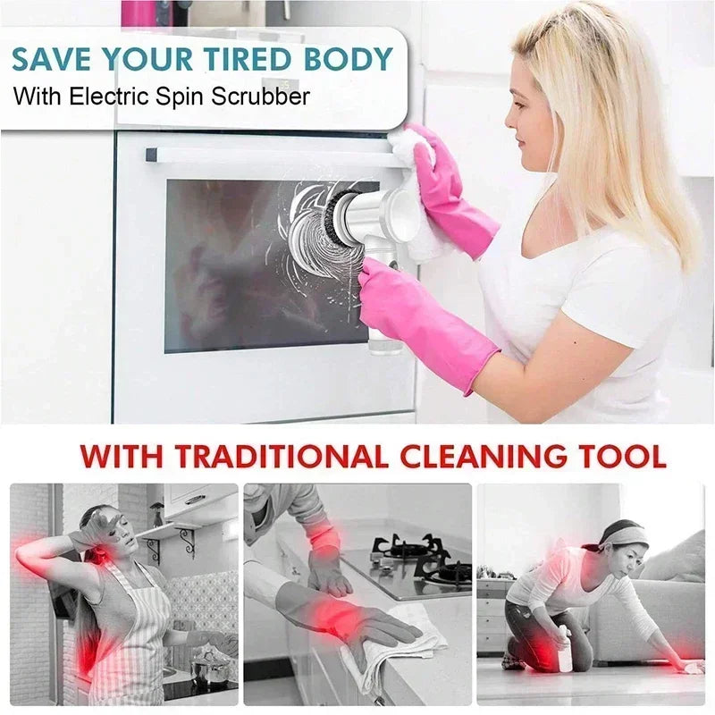 Electric Spin Scrubber Cordless 